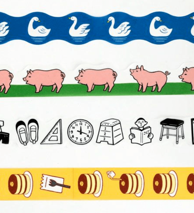 Retro Masking Tape Pancake