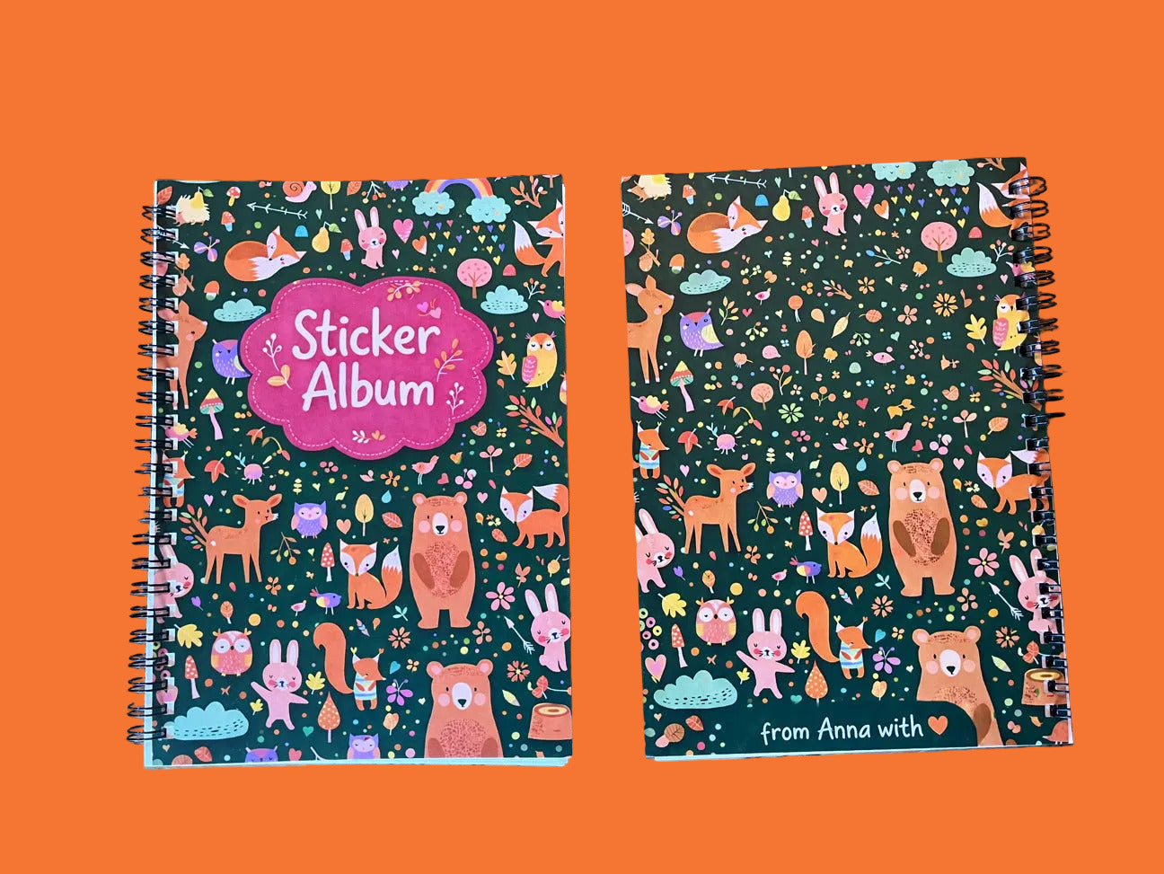 Sticker Album Waldtiere