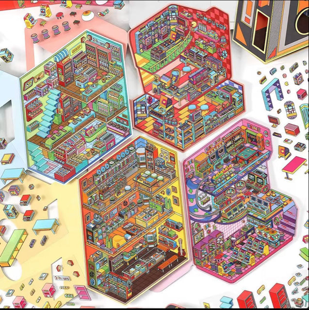 Miniatur Sticker Szene: Energy Supply Station