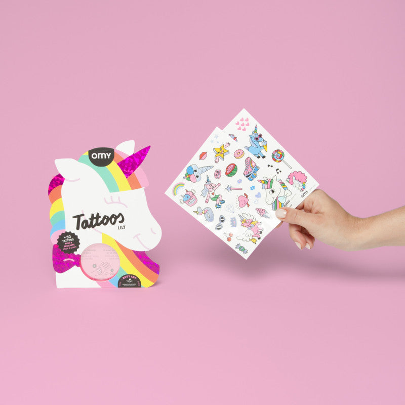 Tattoos Einhorn Lily